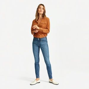 Everlane Mid-Rise Skinny Jean, Size 26